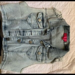 summer jean vest